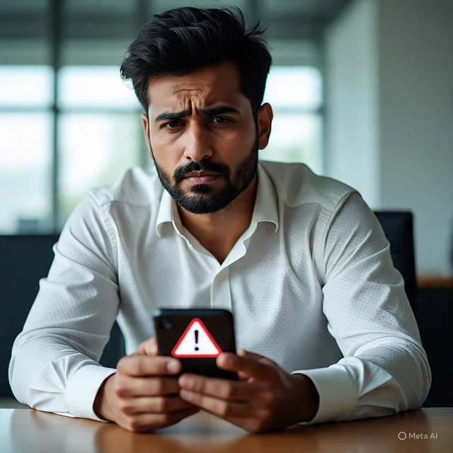 Indian professional with locked smartphone EMI default concern